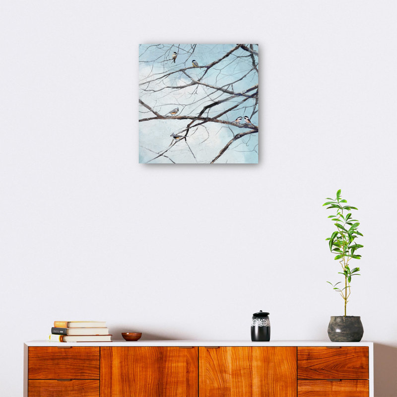 Birdwatching by Studio Arts Canvas Art Print, 41" W x 41" H, Wrapped Canvas