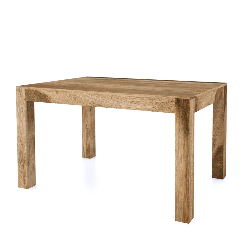 Cube Mango Solid Wood Dining Table, H76 x L135 x W90cm