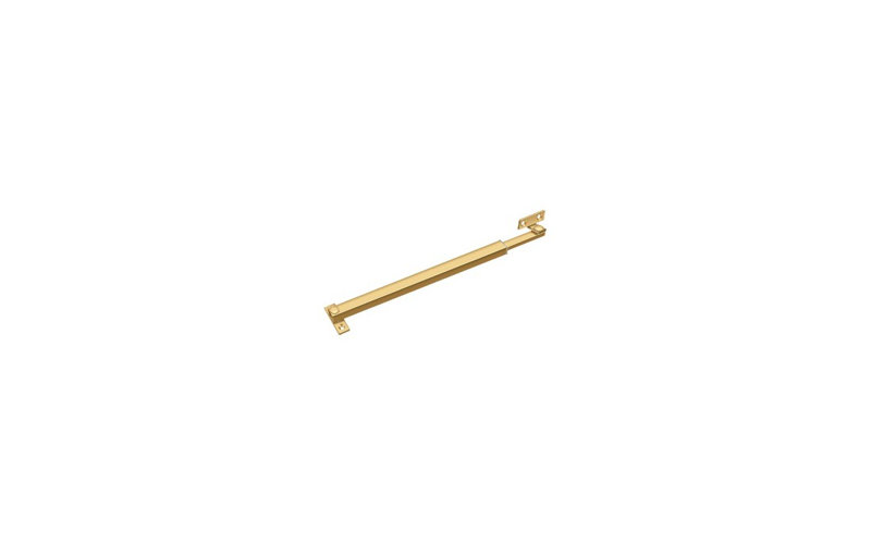 Deltana FCA12CR003 12" Friction Casement Adjuster in PVD Polished Brass