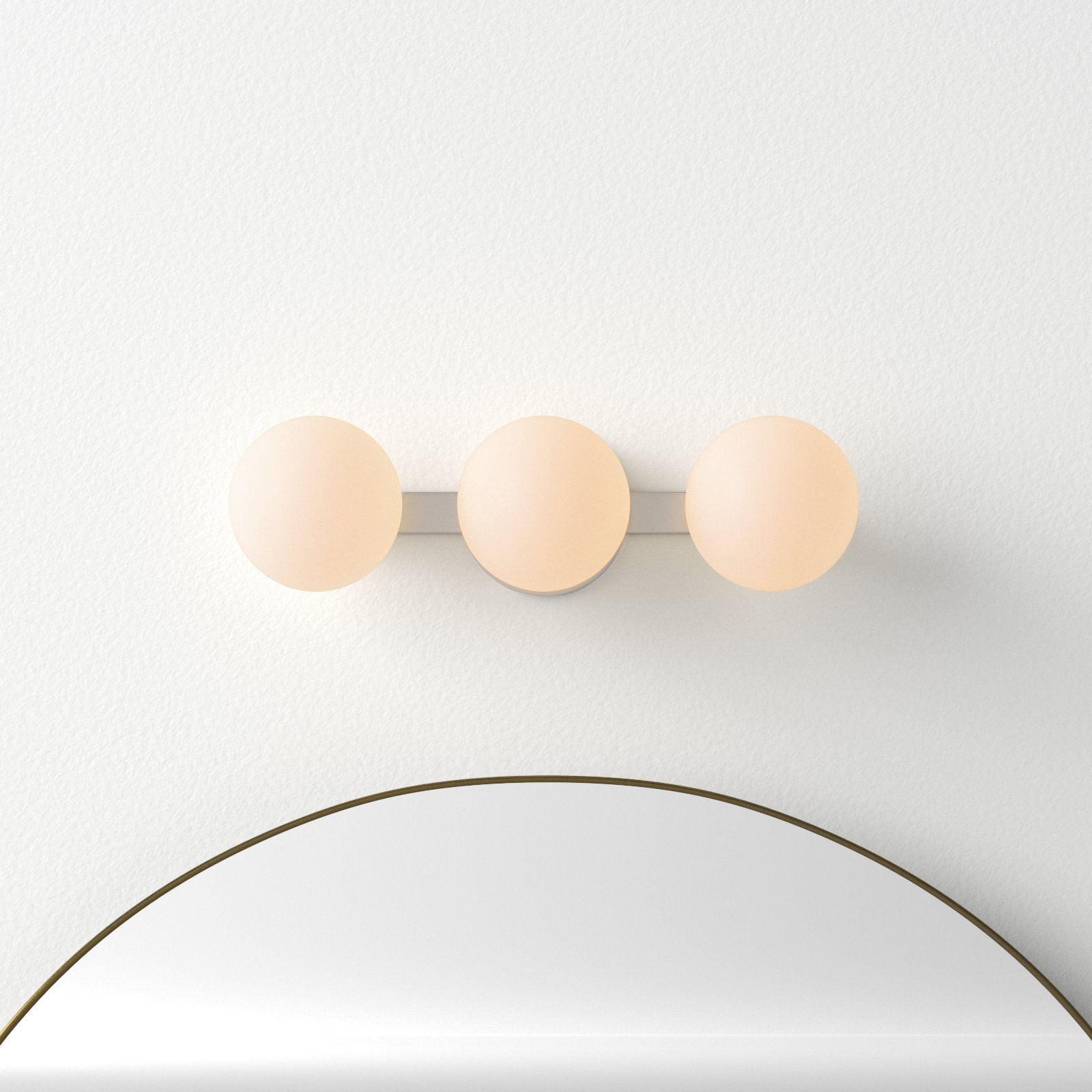 Samson 3 Light LED Vanity Light, Polished Chrome