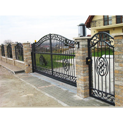 BLACK Metal Gate