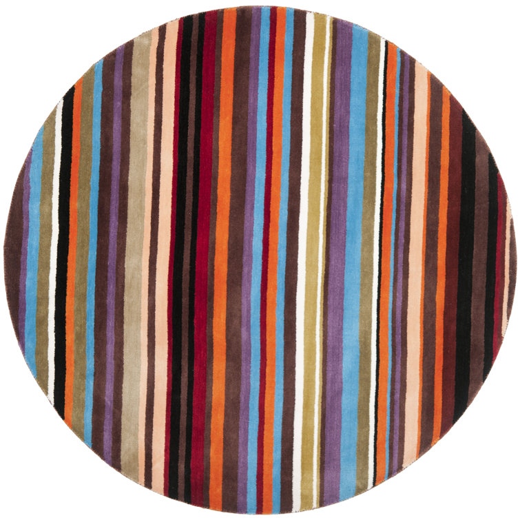 Safavieh Rodeo Drive Hand Tufted Wool Striped Rug 