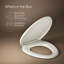 Glissade Readylatch Quiet-Close Toilet Seat-260755985