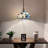 Brocadero 2 - Light Bronze Pendant