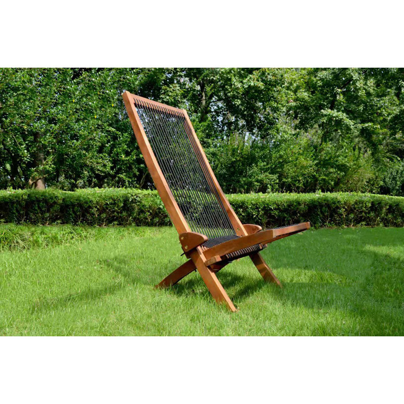 Chaise pliante en bois