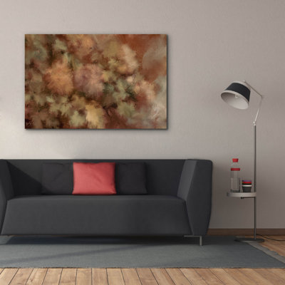 Art mural sur toile «Red Florel 1» par Ashley Bradley par Red Barrel Studio®