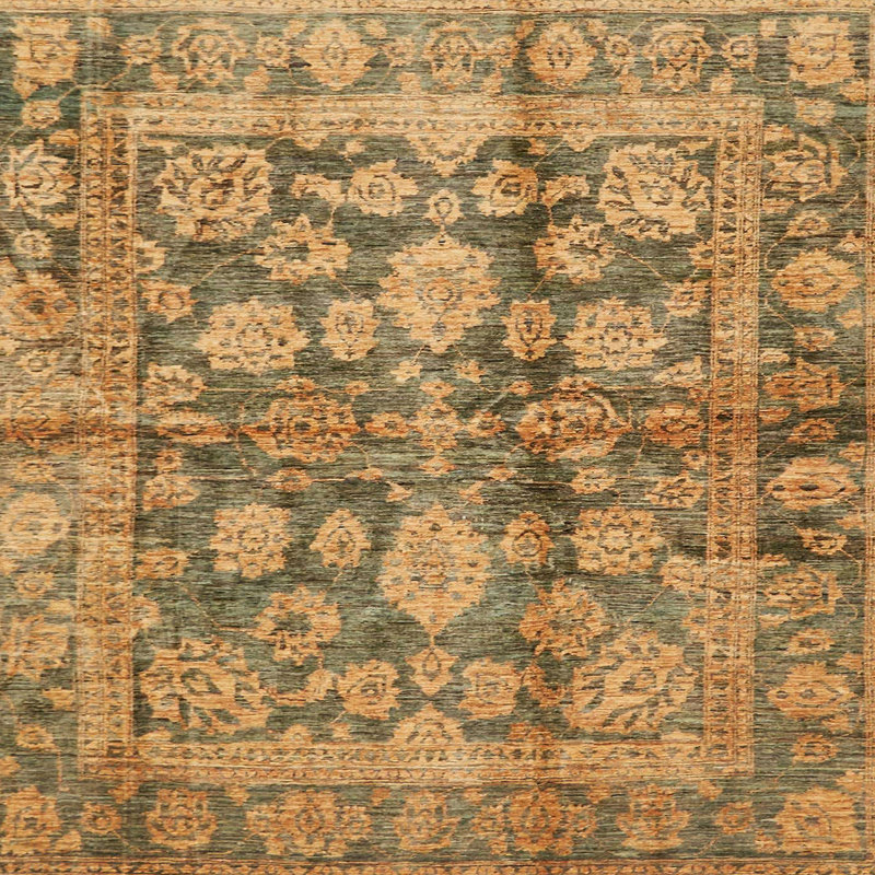 Tapis abstrait moderne 692, Carré 7 pi