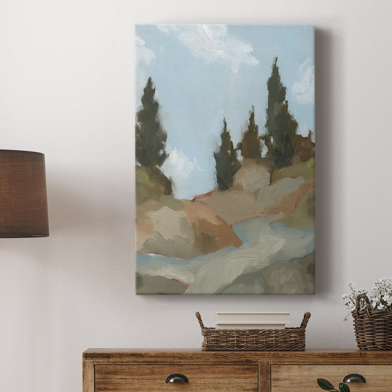 Sentier de randonnée West Fourche II - galerie sur mesure Cavas, H 60 po x l 40 po
