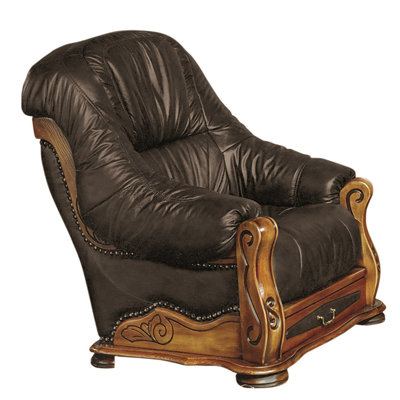 Dodsworth Faux Leather Armchair