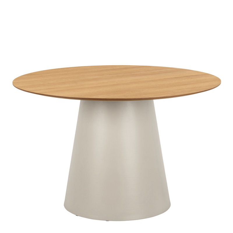 Balliet Round Dining Table, Silver