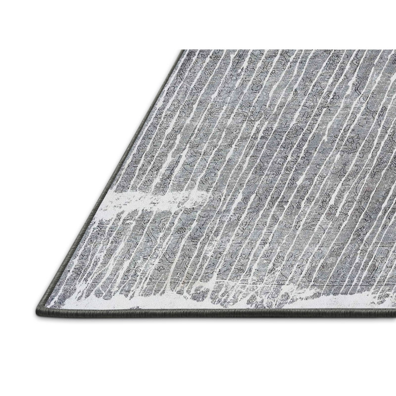 Tapis gris Ellijay, Rectangle 5 pi x 7 pi