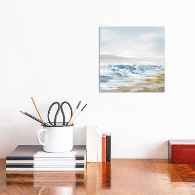 West Coast Waves by Eva Watts - Wrapped Canvas Painting