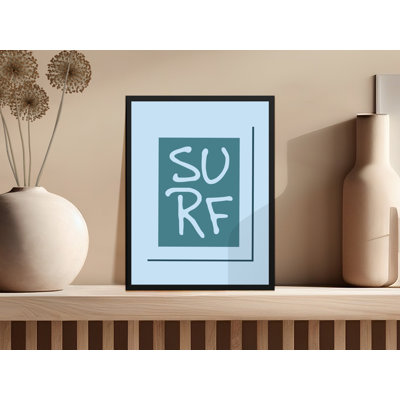 Chalres Single Picture Frame Print