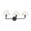 Luminaire de salle de bain Lansvale Sean Lavin Courson avec abat-jour en lin blanc-1414651855-1414651848-1414651861