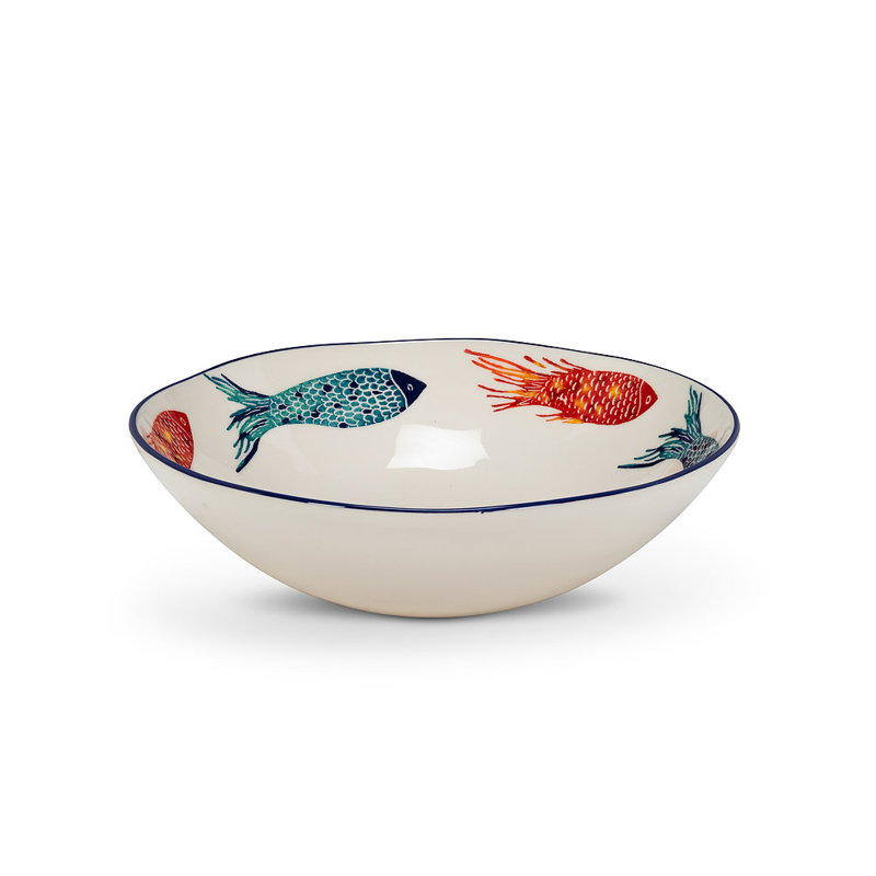Bayou Breeze Caigan Ceramic Serving Bowl