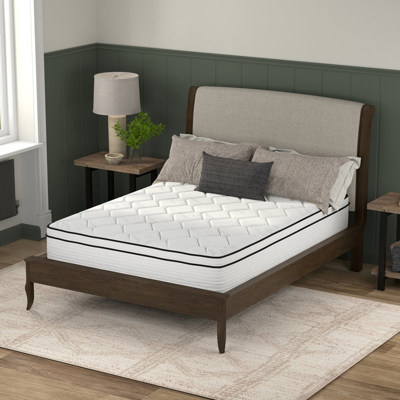 Matelas à ressorts classique American Bedding - plateau-coussin moyen de 10 po, Grand lit