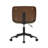 Temme Faux Leather Mid-Century Office Chair-1003408675-1003408673