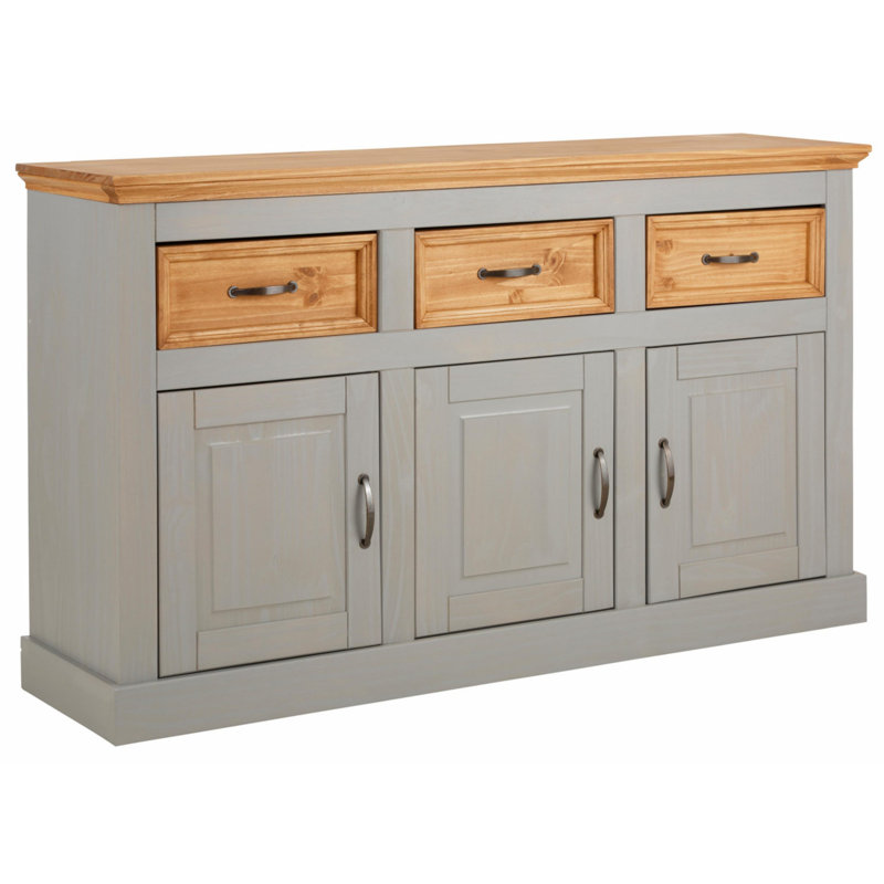 Perley 151cm Sideboard, Grey / White
