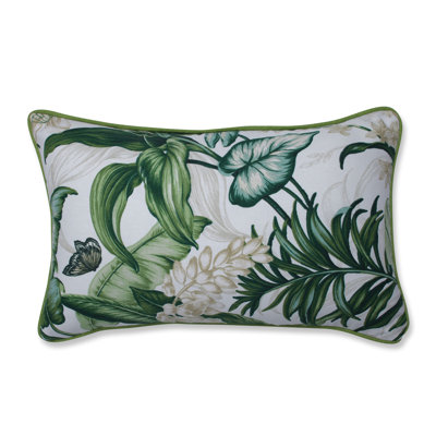 Coussin en coton Wailea Coast Verte