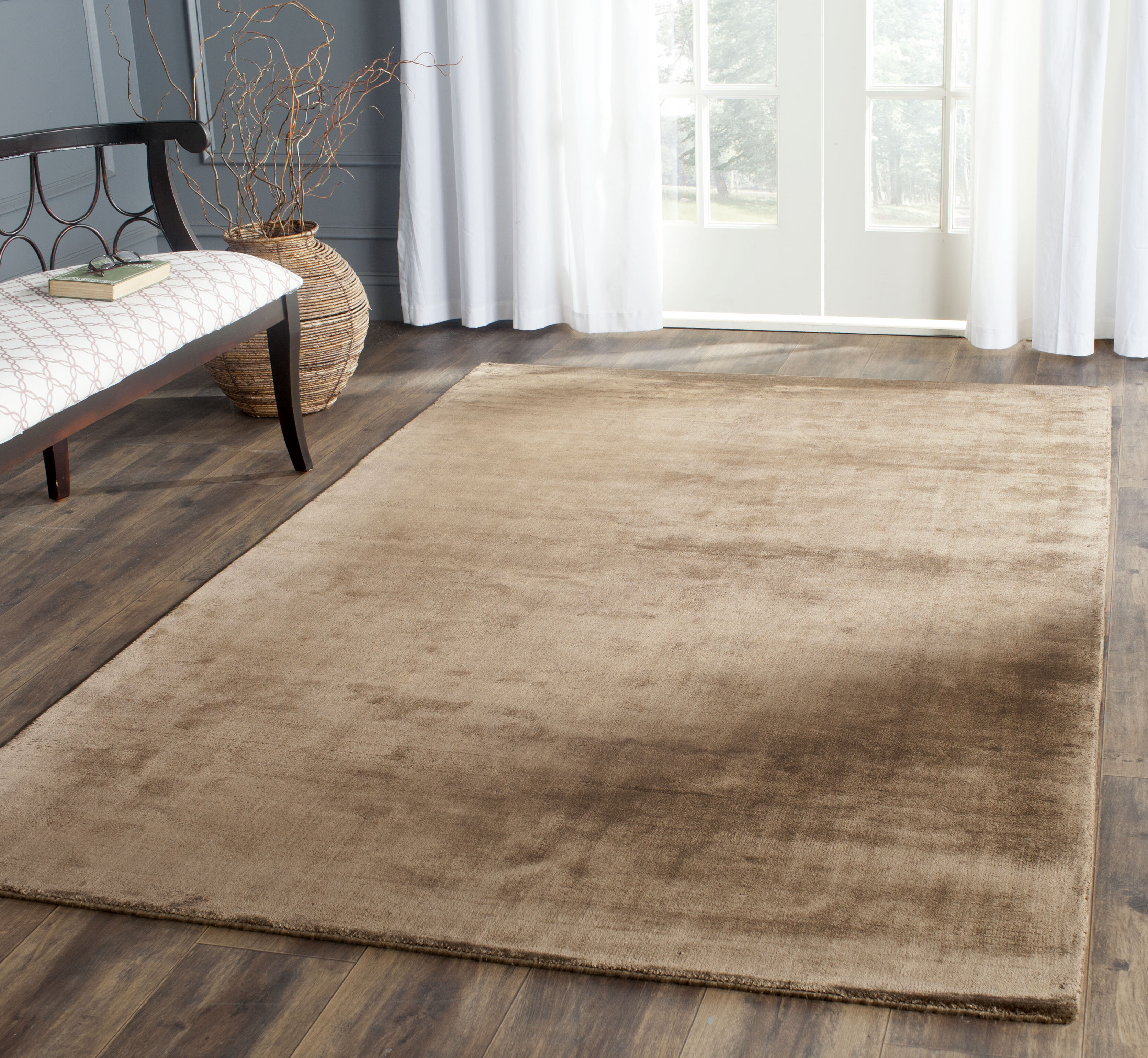 Garlene Brown Machine Washable Non-Skid Rug Latitude Run Rug Size: Rectangle 2' x 3