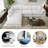 Upholstered Cloud Sofa, 5 Seater Cloud Couch Modular Sectional Sofa with Ottoman and Removable Cover Deep Seat Couch for Living Room Bedroom-572002405