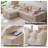104"Cloud Modular Sectional Sofa,No Assembly Required Boneless Couch-153414032