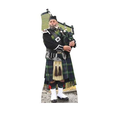 «Scottish Bag Piper» en carton