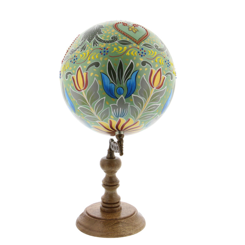 Sculpture de globe
