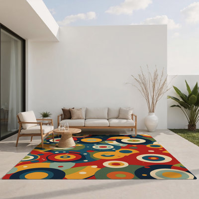 Tapis intérieur et extérieur Funky Glow