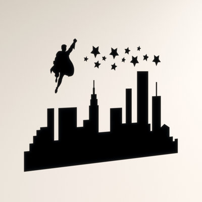 Fantasy & Sci-Fi Non-Wall Damaging Wall Decal