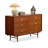 Reddish Brown Solid + Manufactured Wood Accent Cabinet
