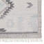 Tapis tribal argenté / noir tissé à la main intérieur / extérieur (5 pi x 8 pi)-86130888