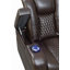 Fauteuil de cinéma inclinable électrique de 38 po Catherine-543030726