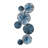 Hand-Painted Decorative Metal Wall Accessory, 31.1 x 13.8 inches | 100% Metal, Thickness: 0.03 inches | Unique Color Variations, Perfect for Home Décor & Modern Interiors, Durable and Stylish Design-1614686886