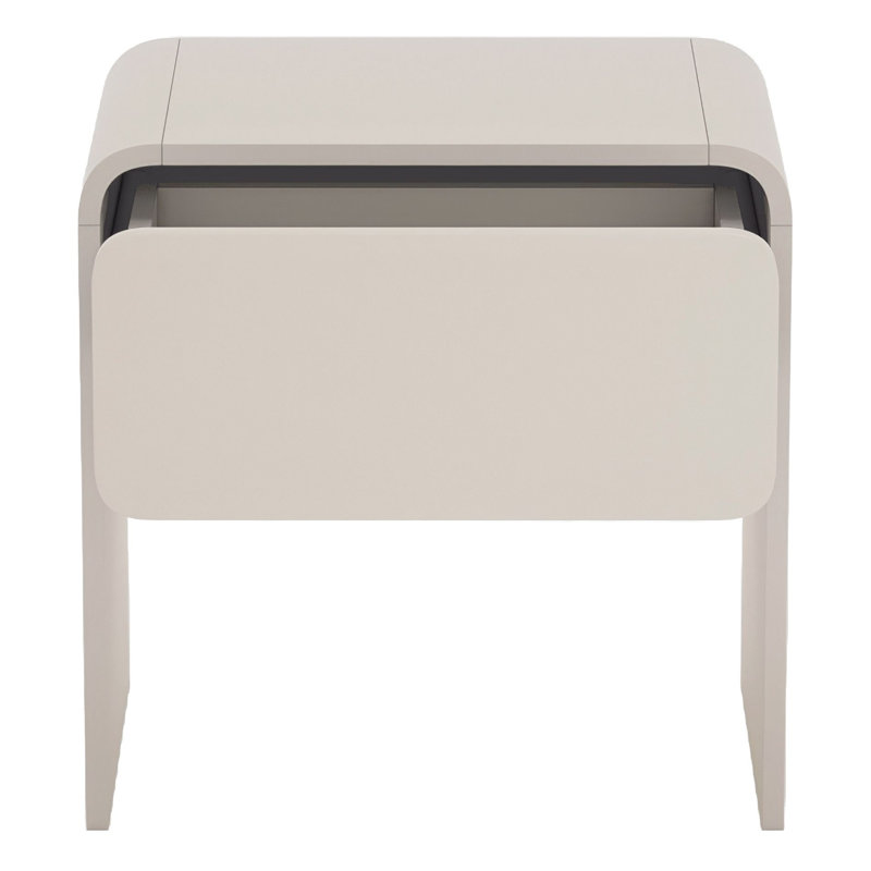 50cm W Manufactured Wood Bedside Table