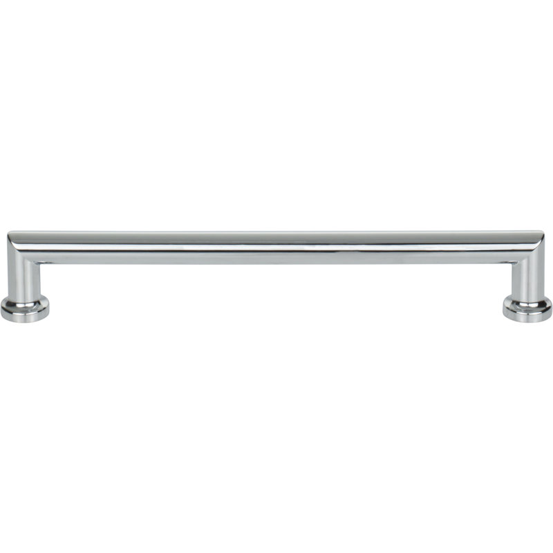 Morris 12" Center to Center Bar Pull, Polished Chrome, 7 9/16" Center to Center
