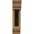 3 1/2"W x 13 1/2"D x 16"H Legacy Traditional Ironcrest Smooth Bracket, Western Red Cedar (2"W x 5 1/2"D x 8"H Iron Bracket)-108924992-108924998