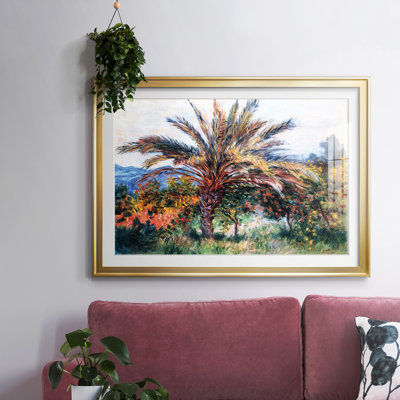 " Palm Tree At Bordighera, 1884 "