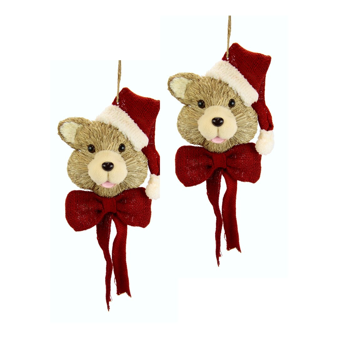 Weihnachtsbaumfiguren-Set Bär