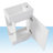 Vallois 18.6 " W Freestanding Standard 1 Single Vanity Bathroom Vanity With Ceramic Top-1110311356