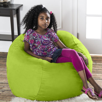 Saxx 3 Foot Round Bean Bag w/ Removable Cover