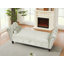 Banc de rangement en velours Larain-1869841123