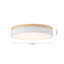 Plafonnier encastré rond scandinave en bois à intensité variable-1696621854-1696621849