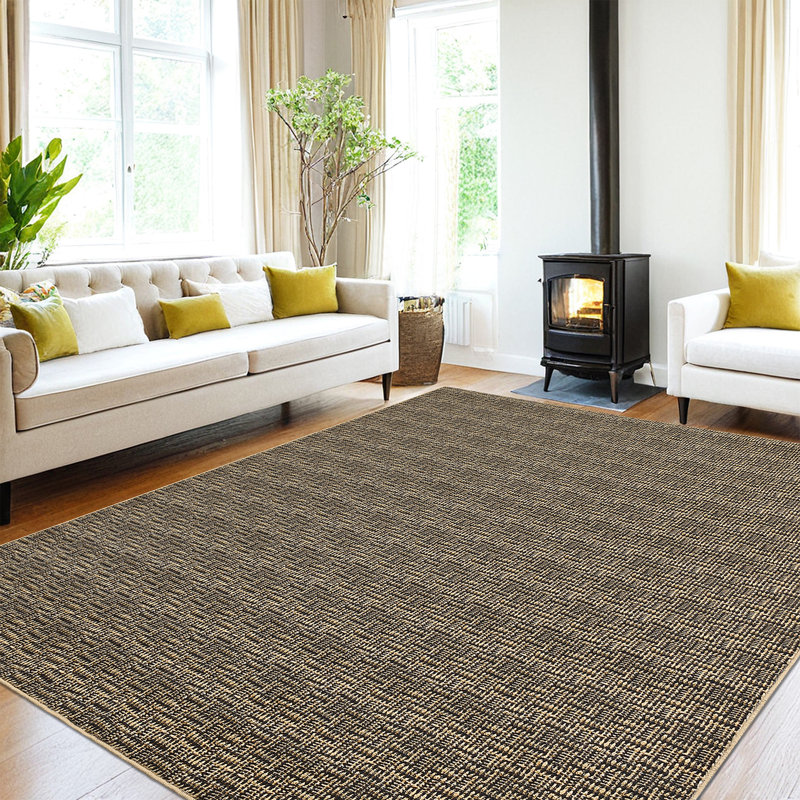 Living Room Rug Washable Rug for Bedroom Modern Rug Braided Non Slip Area Rug Farmhouse Throw Rugs Stain Resistant Carpet for Office Nursery Dining Room