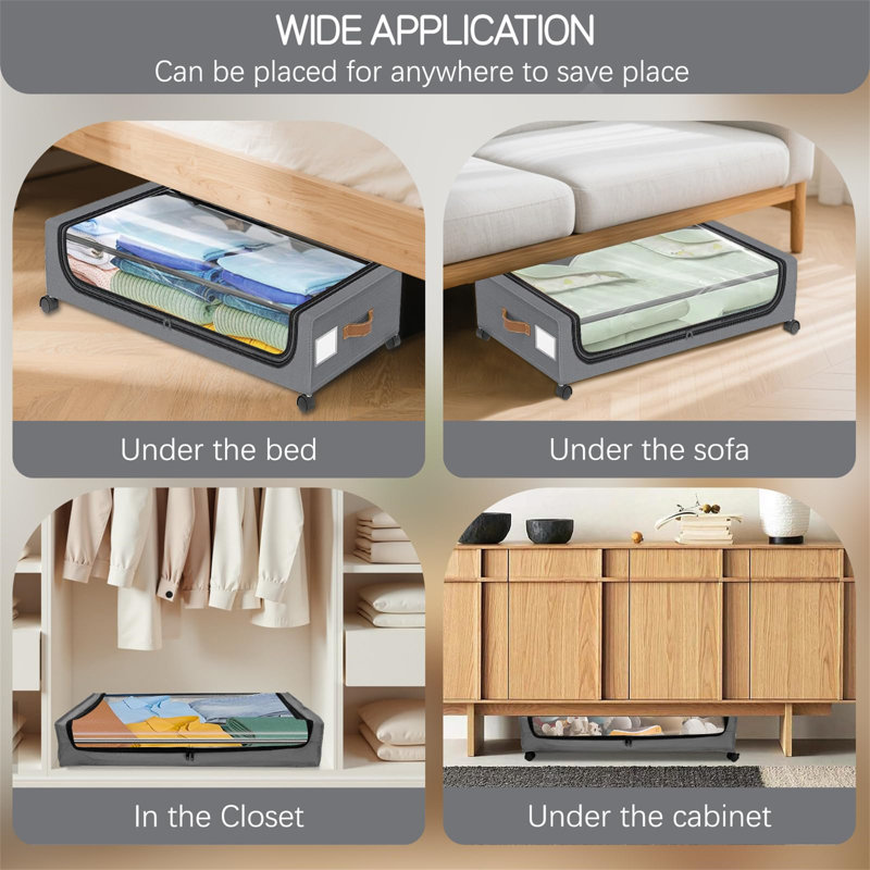 Rebrilliant Fabric Underbed Storage