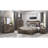 MONICA DARK OAK FULL BED