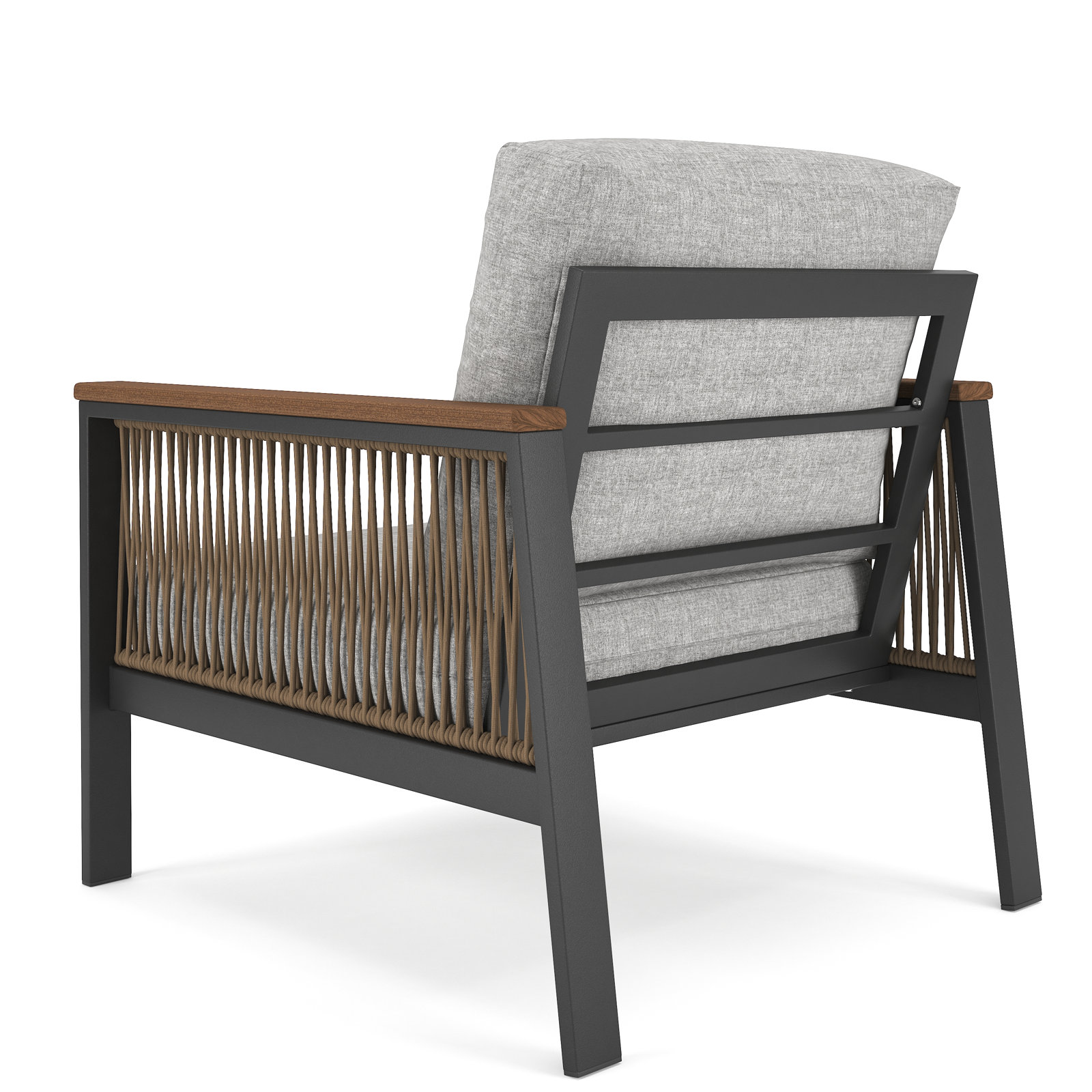 Townsend Sunbrella® Patio Lounge Chair, Canvas Granite Sunbrella® Canvas