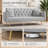 Thomias 71.01'' Velvet Convertible Sofa-1193002206