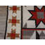 Antique Native American Navajo Wool Gray Tribal Flat Weave Rug