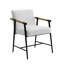 Chaise avec accoudoirs rembourrée Sorine-1790507198
